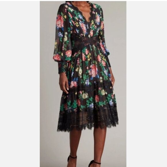 Tadashi Shoji Dresses & Skirts - TADASHI SHOJI Lorely Midi Dress In Multi (16)